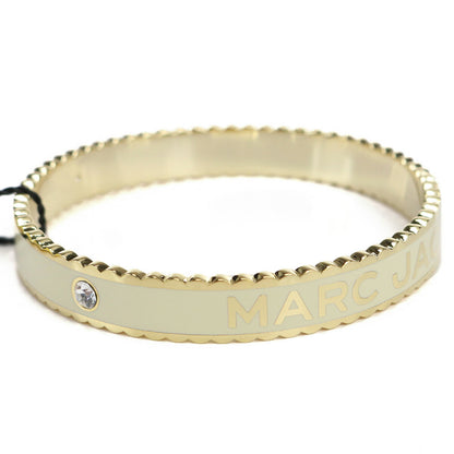 マーク・ジェイコブス バングル レディース メタル J105MT7PF22 CREAM-GOLD ホワイト系 ジュエリーアクセサリー MAJJ105MT7PF22021