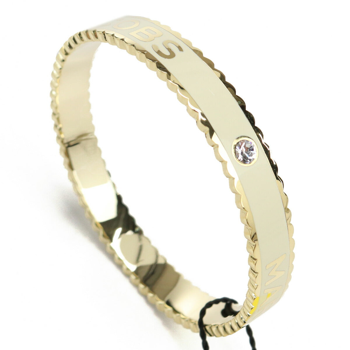 マーク・ジェイコブス バングル レディース メタル J105MT7PF22 CREAM-GOLD ホワイト系 ジュエリーアクセサリー MAJJ105MT7PF22021