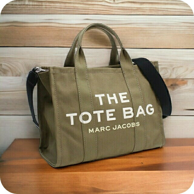 マークジェイコブス トートバッグ レディース コットン ベトナム M0016161 SLATE GREEN カーキ バッグ MAJM0016161031