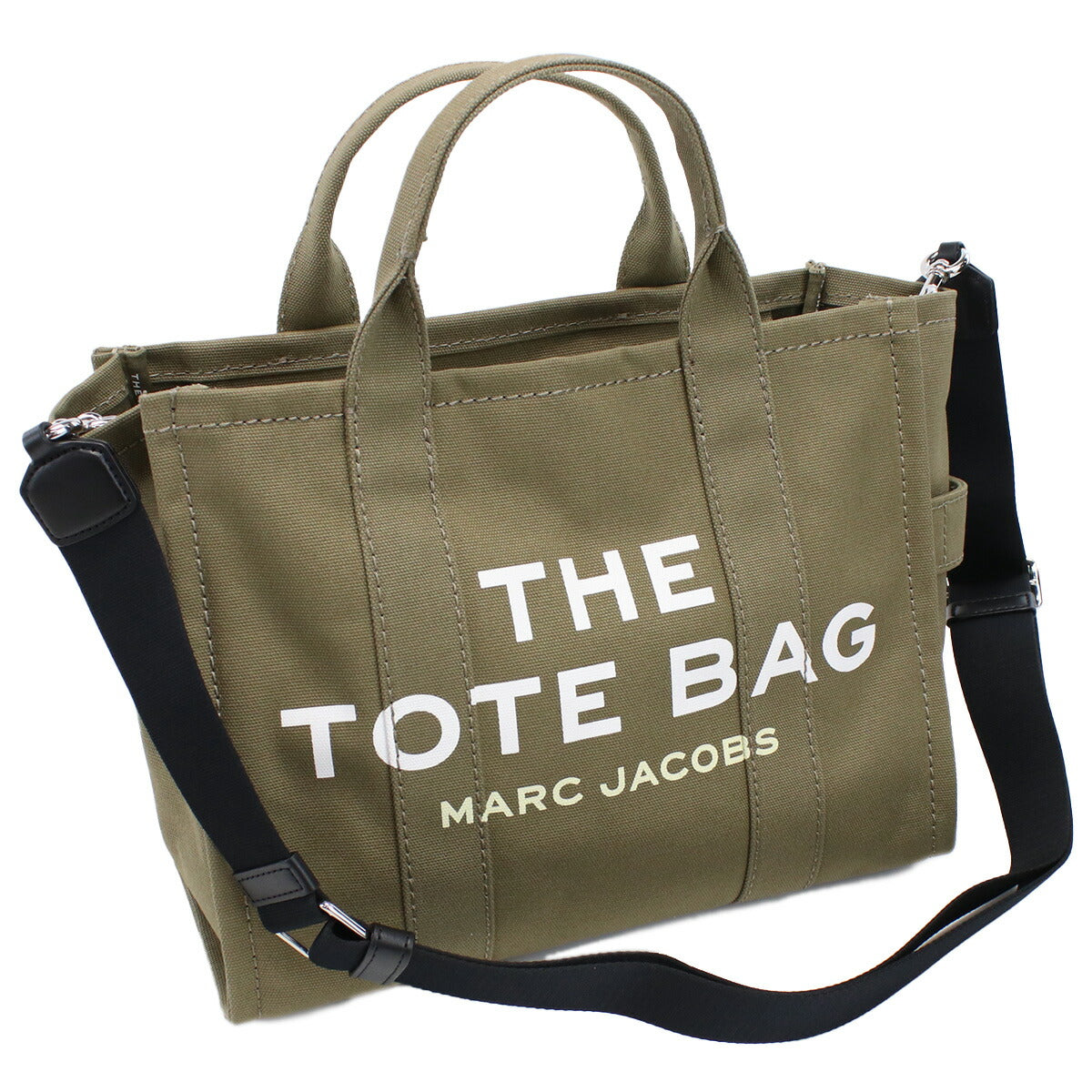 マークジェイコブス トートバッグ レディース コットン ベトナム M0016161 SLATE GREEN カーキ バッグ MAJM0016161031