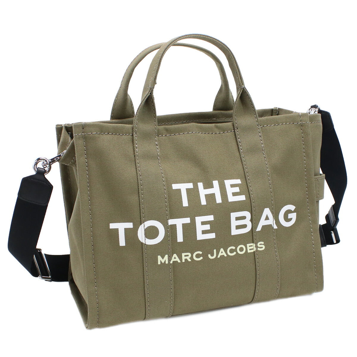 マークジェイコブス トートバッグ レディース コットン ベトナム M0016161 SLATE GREEN カーキ バッグ MAJM0016161031