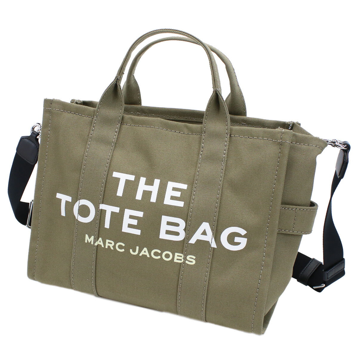 マークジェイコブス トートバッグ レディース コットン ベトナム M0016161 SLATE GREEN カーキ バッグ MAJM0016161031