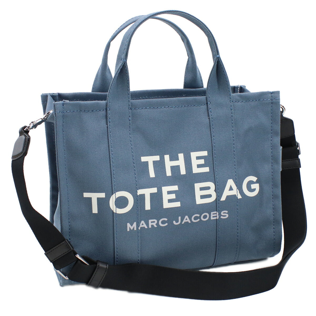 マークジェイコブス トートバッグ レディース コットン ベトナム M0016161 BLUE SHADOW ブルー系 バッグ MAJM0016161041