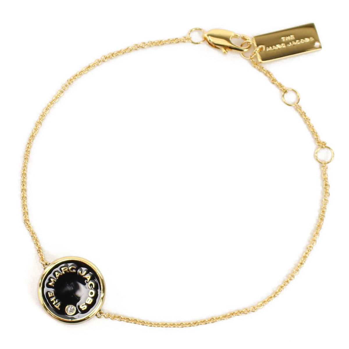 マーク・ジェイコブス ブレスレット レディース メタル M0017167 BLACK-GOLD ブラック ジュエリーアクセサリー MAJM0017167021