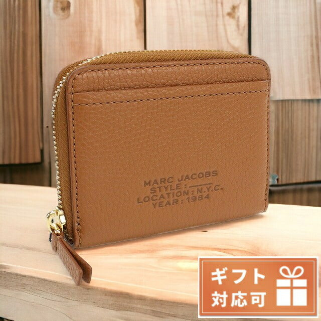 マークジェイコブス 小銭入れ レディース レザー ベトナム S134L01RE22 ARGAN OIL ブラウン系 財布 MAJS134L01RE22021