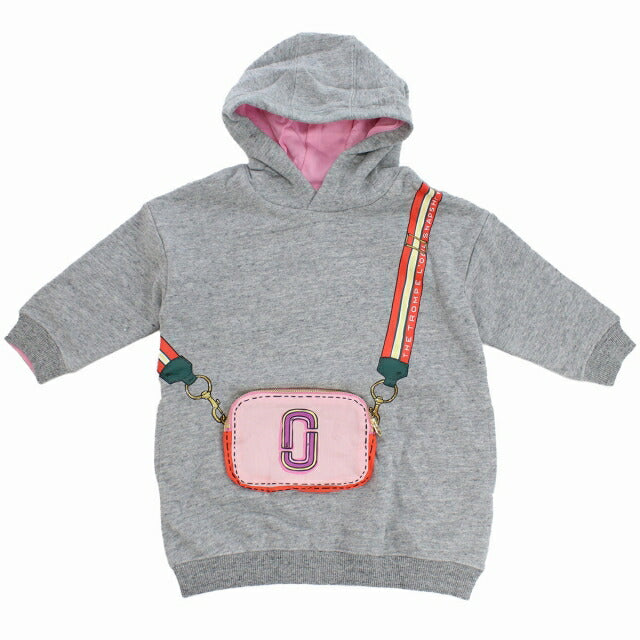 マークジェイコブス パーカー ベビー ブランド MARC JACOBS W12413 CHINE GREY　グレー ウェア 選べるモデル MAJW12413A