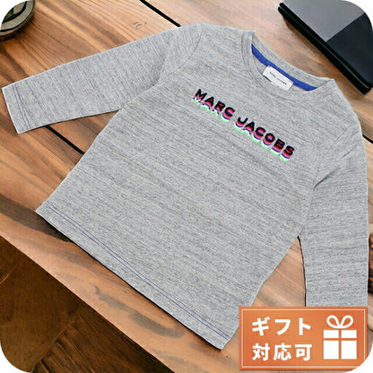 マークジェイコブス 長袖Ｔシャツ ベビー ブランド MARC JACOBS インド W25542 CHINE GREY　グレー系 ウェア 選べるモデル MAJW25542A