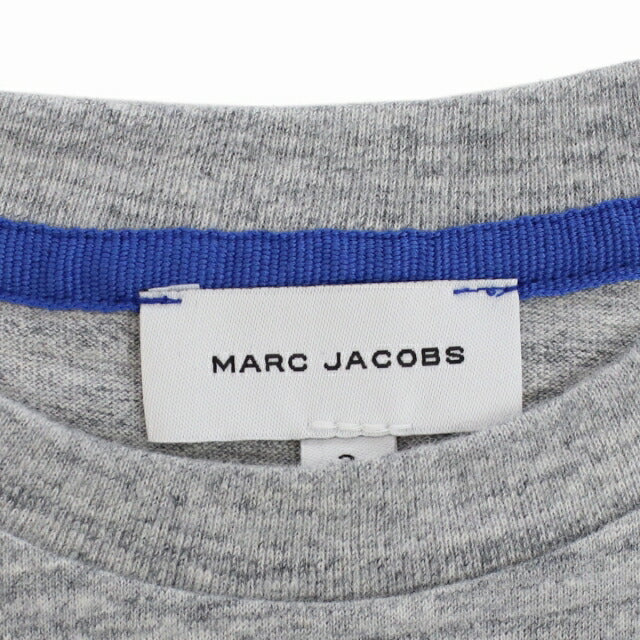 マークジェイコブス 長袖Ｔシャツ ベビー ブランド MARC JACOBS インド W25542 CHINE GREY　グレー系 ウェア 選べるモデル MAJW25542A