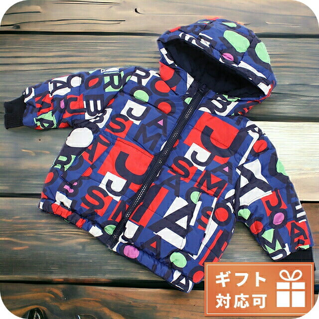 マークジェイコブス コート ベビー ブランド MARC JACOBS W26123 RED-BLUE　マルチカラー　ネイビー系 ウェア 選べるモデル MAJW26123A