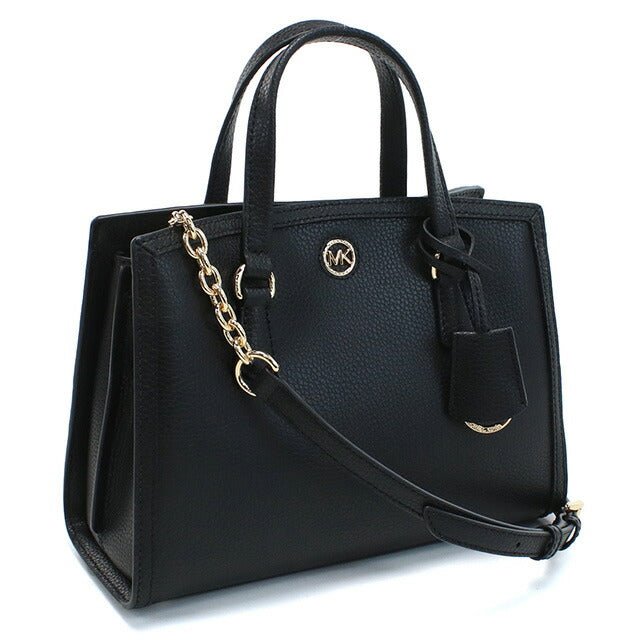 マイケル・コース ハンドバッグ レディース ブランド MICHAEL KORS CHANTAL レザー ベトナム 30F2G7CM1T BLACK ブラック バッグ MIK30F2G7CM1T011