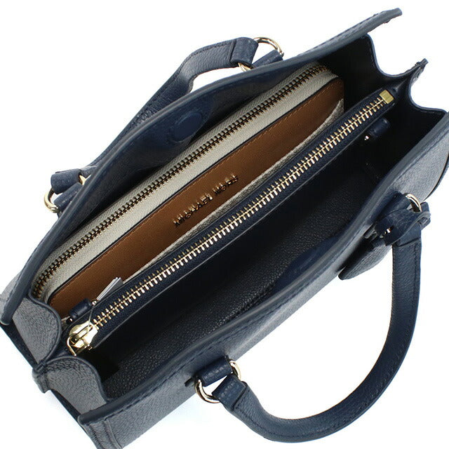 マイケル・コース ハンドバッグ レディース ブランド MICHAEL KORS CHANTAL レザー ベトナム 30F2G7CM1T NAVY ネイビー系 バッグ MIK30F2G7CM1T031
