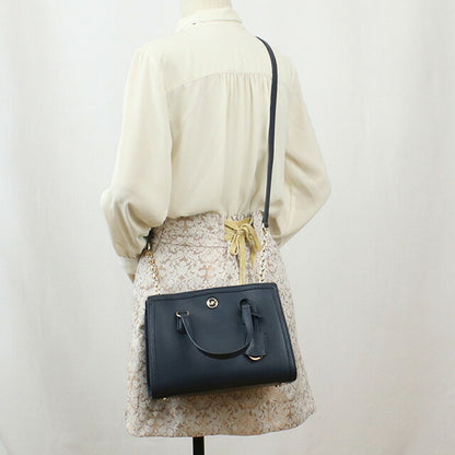 マイケル・コース ハンドバッグ レディース ブランド MICHAEL KORS CHANTAL レザー ベトナム 30F2G7CM1T NAVY ネイビー系 バッグ MIK30F2G7CM1T031