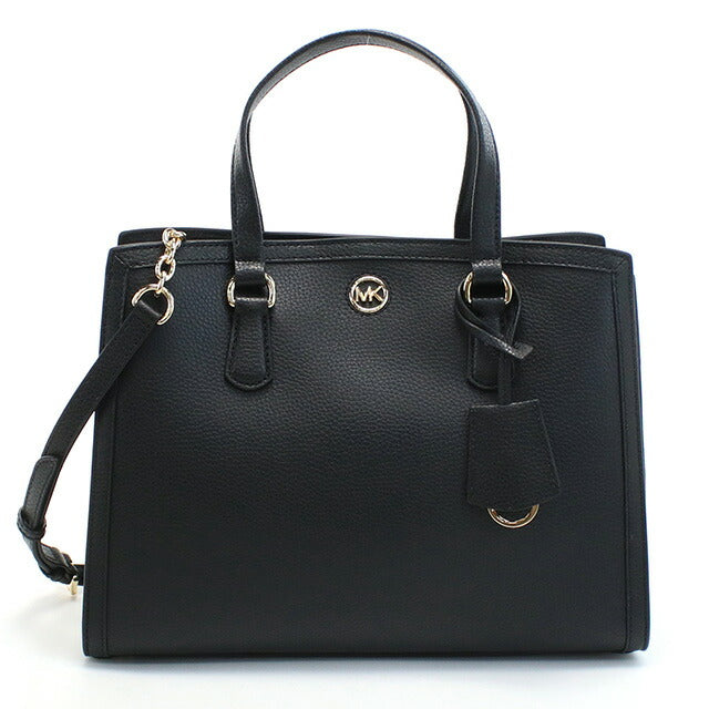 マイケル・コース トートバッグ レディース ブランド MICHAEL KORS CHANTAL レザー バングラデシュ 30F2G7CS2T BLACK ブラック バッグ MIK30F2G7CS2T011