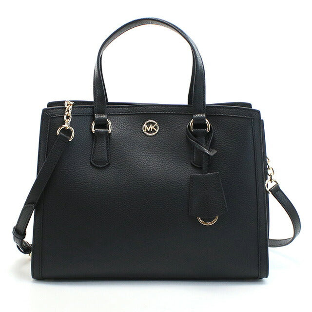 マイケル・コース トートバッグ レディース ブランド MICHAEL KORS CHANTAL レザー バングラデシュ 30F2G7CS2T BLACK ブラック バッグ MIK30F2G7CS2T011