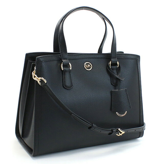 マイケル・コース トートバッグ レディース ブランド MICHAEL KORS CHANTAL レザー バングラデシュ 30F2G7CS2T BLACK ブラック バッグ MIK30F2G7CS2T011