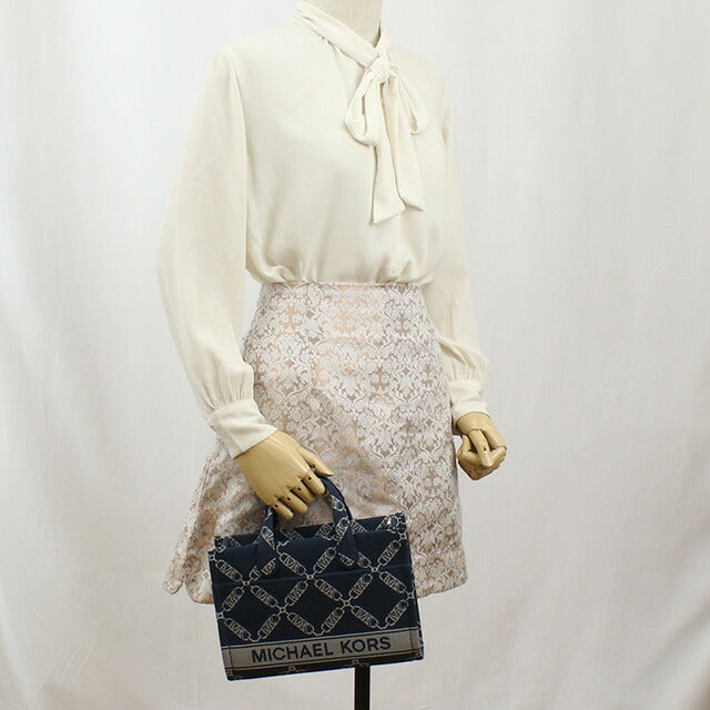 マイケル・コース トートバッグ レディース ブランド MICHAEL KORS GIGI カンボジア 30F3G3GC7J NAVY MULTI ネイビー系 バッグ MIK30F3G3GC7J021