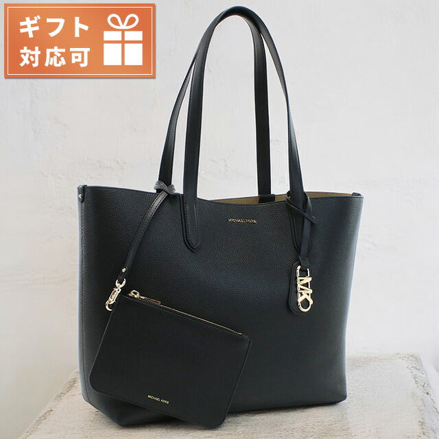 マイケル・コース トートバッグ レディース ブランド MICHAEL KORS ELIZA レザー バングラデシュ 30F3GZAT4T BLACK ブラック バッグ MIK30F3GZAT4T011
