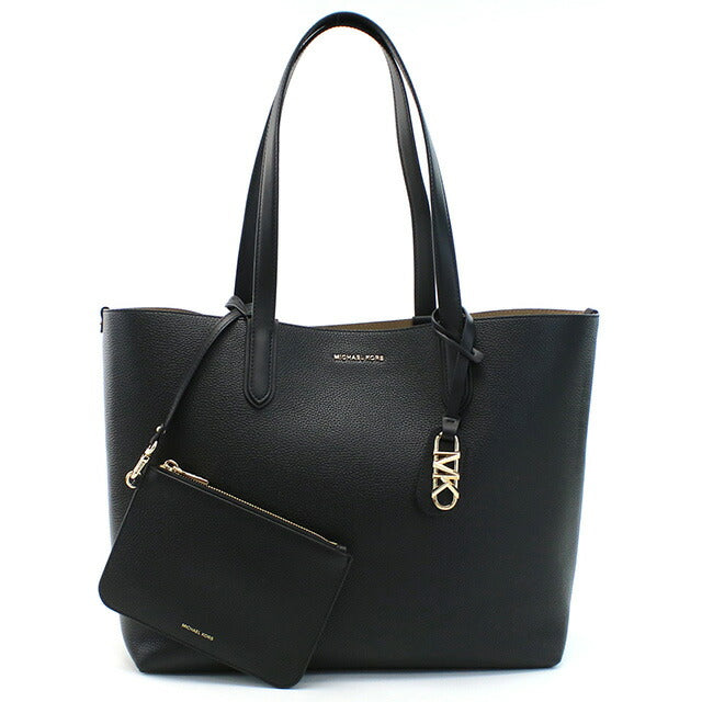 マイケル・コース トートバッグ レディース ブランド MICHAEL KORS ELIZA レザー バングラデシュ 30F3GZAT4T BLACK ブラック バッグ MIK30F3GZAT4T011