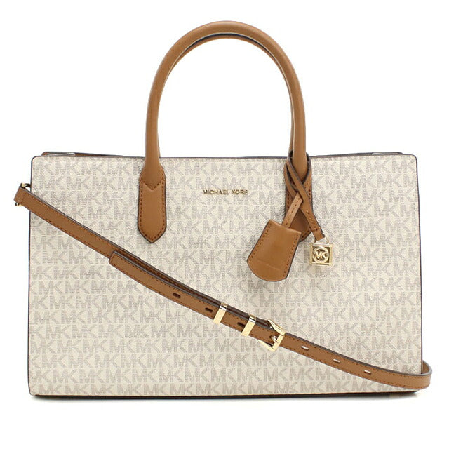 マイケルコース トートバッグ レディース ブランド MICHAEL KORS SCARLETT 2WAY 30F4GETS2B VANILLA-ACRN MIK30F4GETS2B021