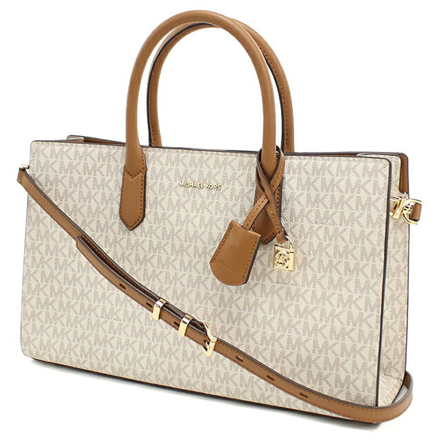 マイケルコース トートバッグ レディース ブランド MICHAEL KORS SCARLETT 2WAY 30F4GETS2B VANILLA-ACRN MIK30F4GETS2B021