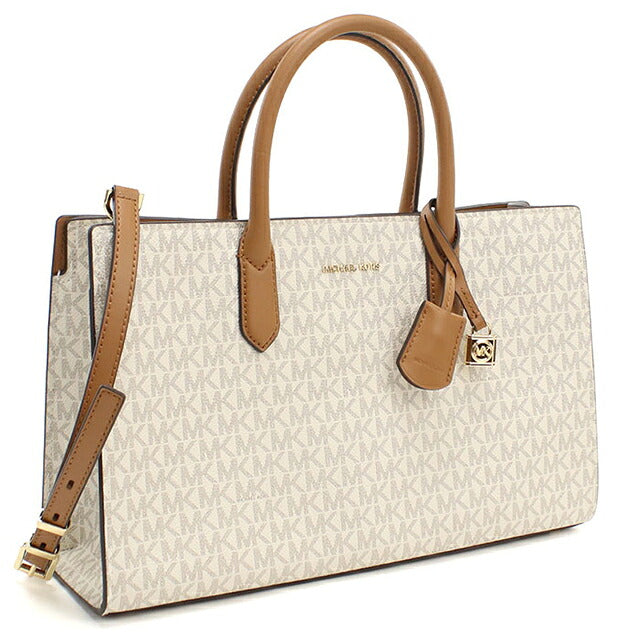 マイケルコース トートバッグ レディース ブランド MICHAEL KORS SCARLETT 2WAY 30F4GETS2B VANILLA-ACRN MIK30F4GETS2B021