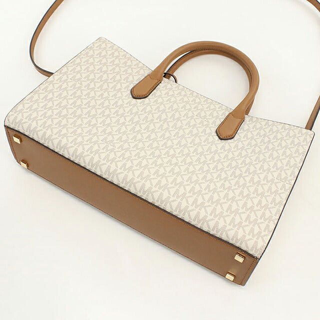 マイケルコース トートバッグ レディース ブランド MICHAEL KORS SCARLETT 2WAY 30F4GETS2B VANILLA-ACRN MIK30F4GETS2B021
