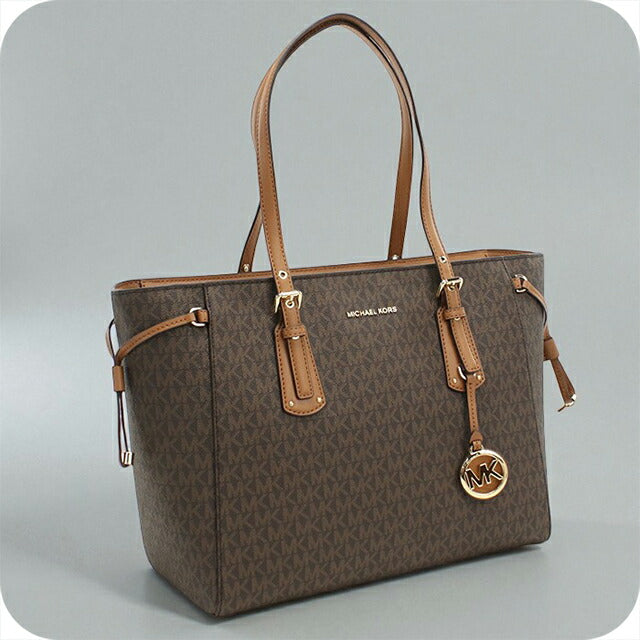マイケルコース トートバッグ レディース ブランド MICHAEL KORS VOYAGER 30F8GV6T2B ブラウン バッグ MIK30F8GV6T2B021