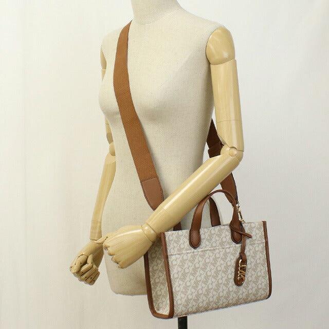 マイケルコース トートバッグ レディース ブランド MICHAEL KORS GIGI 30H3G3GM5B ホワイト バッグ MIK30H3G3GM5B021