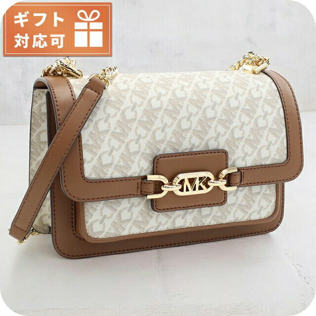 マイケル・コース 斜め掛け ショルダーバッグ レディース ブランド MICHAEL KORS HEATHER インドネシア 30R4G7HL3B VANILLA-LUGG MIK30R4G7HL3B011