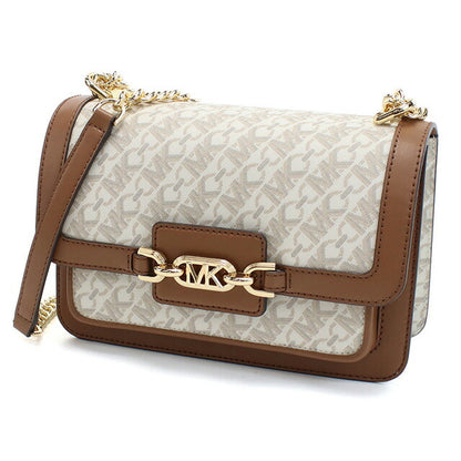 マイケル・コース 斜め掛け ショルダーバッグ レディース ブランド MICHAEL KORS HEATHER インドネシア 30R4G7HL3B VANILLA-LUGG MIK30R4G7HL3B011
