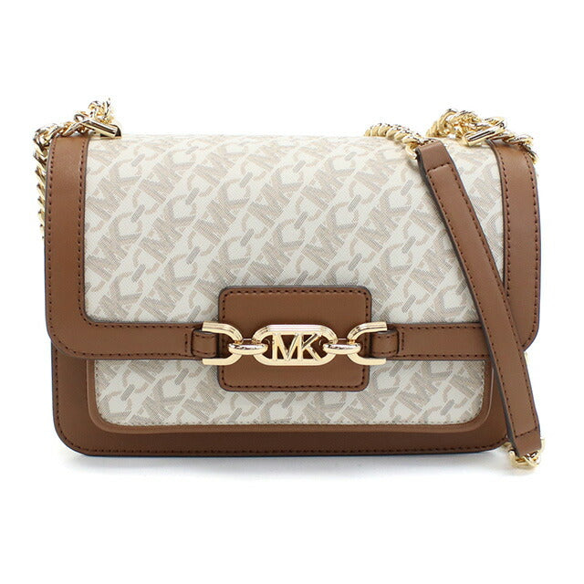 マイケル・コース 斜め掛け ショルダーバッグ レディース ブランド MICHAEL KORS HEATHER インドネシア 30R4G7HL3B VANILLA-LUGG MIK30R4G7HL3B011