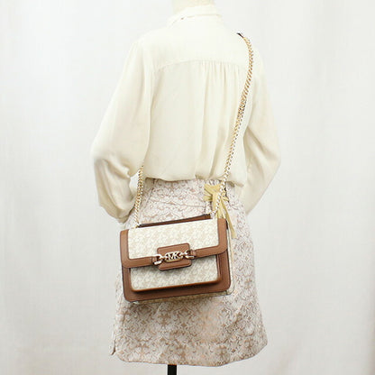 マイケル・コース 斜め掛け ショルダーバッグ レディース ブランド MICHAEL KORS HEATHER インドネシア 30R4G7HL3B VANILLA-LUGG MIK30R4G7HL3B011