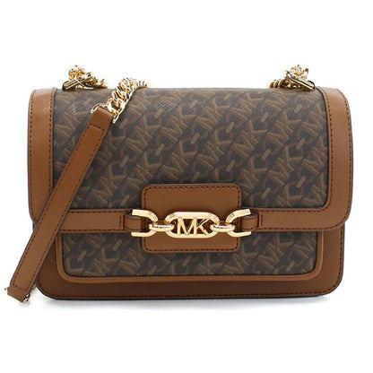 マイケル・コース 斜め掛け ショルダーバッグ レディース ブランド MICHAEL KORS HEATHER インドネシア 30R4G7HL3B BRN-LUGGAGE バッグ MIK30R4G7HL3B021