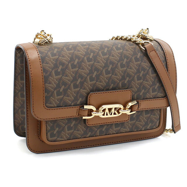 マイケル・コース 斜め掛け ショルダーバッグ レディース ブランド MICHAEL KORS HEATHER インドネシア 30R4G7HL3B BRN-LUGGAGE バッグ MIK30R4G7HL3B021