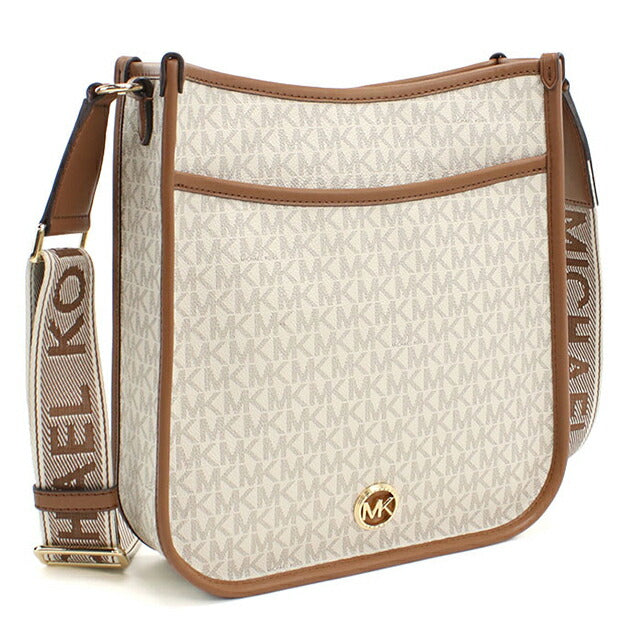 マイケルコース 斜め掛け ショルダーバッグ レディース ブランド MICHAEL KORS LUISA 30R4G99M3V ホワイト MIK30R4G99M3V011