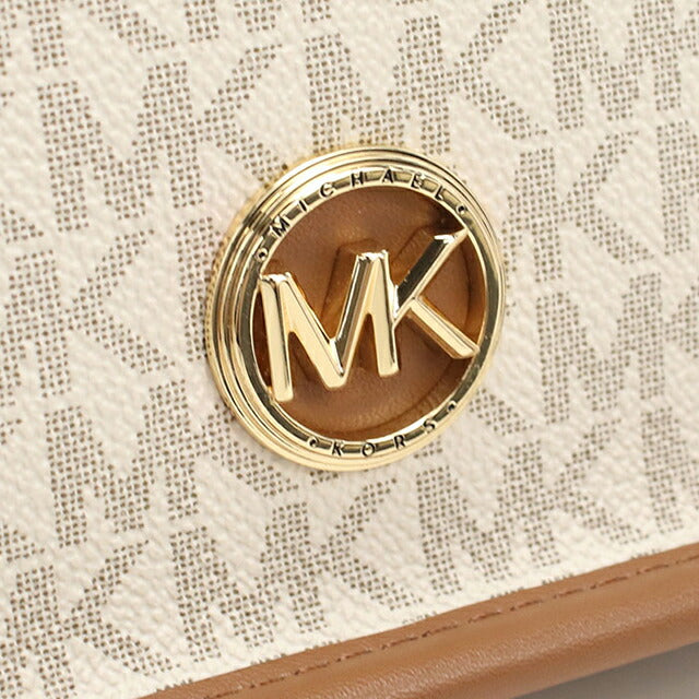マイケルコース 斜め掛け ショルダーバッグ レディース ブランド MICHAEL KORS LUISA 30R4G99M3V ホワイト MIK30R4G99M3V011
