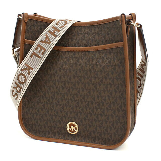 マイケルコース 斜め掛け ショルダーバッグ レディース ブランド MICHAEL KORS LUISA  30R4G99M3V ブラウン MIK30R4G99M3V021