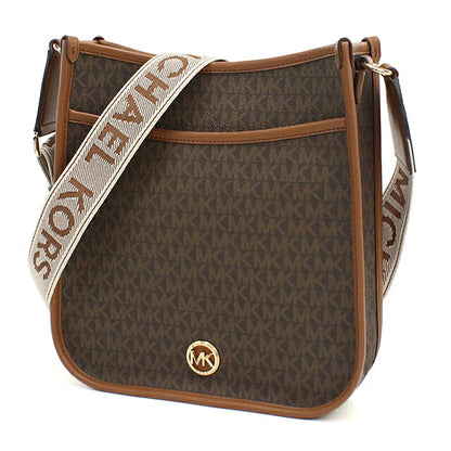 マイケルコース 斜め掛け ショルダーバッグ レディース ブランド MICHAEL KORS LUISA  30R4G99M3V ブラウン MIK30R4G99M3V021