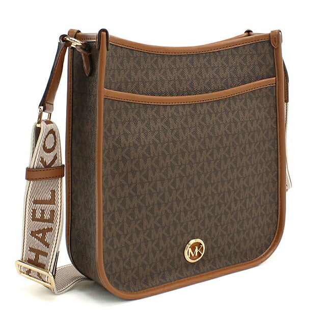 マイケルコース 斜め掛け ショルダーバッグ レディース ブランド MICHAEL KORS LUISA  30R4G99M3V ブラウン MIK30R4G99M3V021