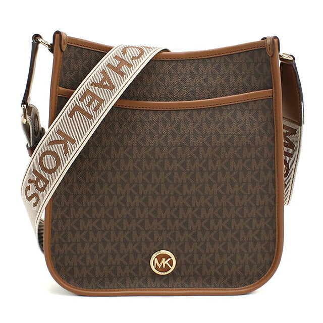 マイケルコース 斜め掛け ショルダーバッグ レディース ブランド MICHAEL KORS LUISA  30R4G99M3V ブラウン MIK30R4G99M3V021
