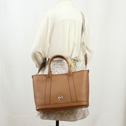 マイケル・コース トートバッグ レディース ブランド MICHAEL KORS LUISA レザー インドネシア 30R4G99S2L LUGGAGE ブラウン系 バッグ MIK30R4G99S2L021