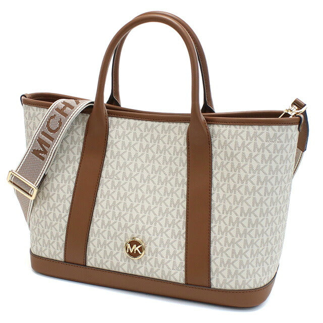 マイケル・コース トートバッグ レディース ブランド MICHAEL KORS LUISA インドネシア 30R4G99S2V VANILLA-LUGG ホワイト系 バッグ MIK30R4G99S2V011