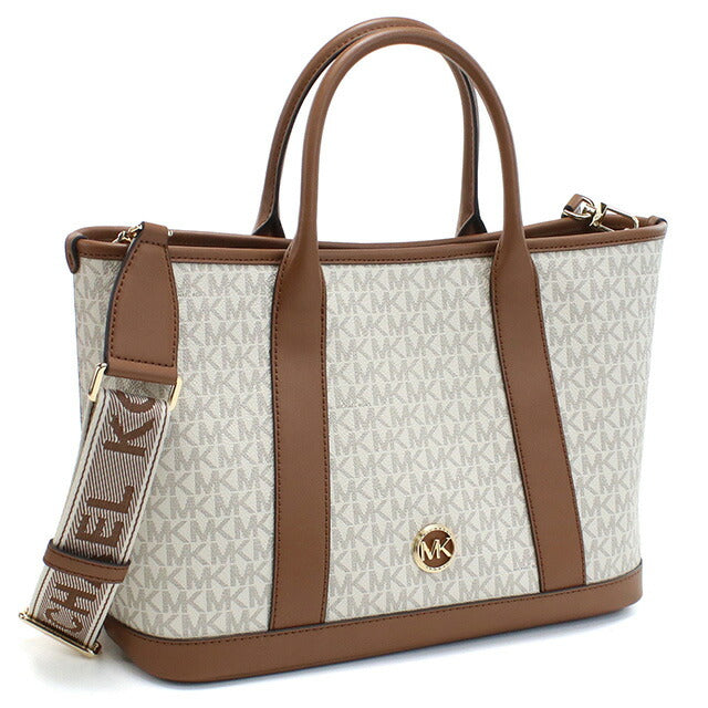 マイケル・コース トートバッグ レディース ブランド MICHAEL KORS LUISA インドネシア 30R4G99S2V VANILLA-LUGG ホワイト系 バッグ MIK30R4G99S2V011
