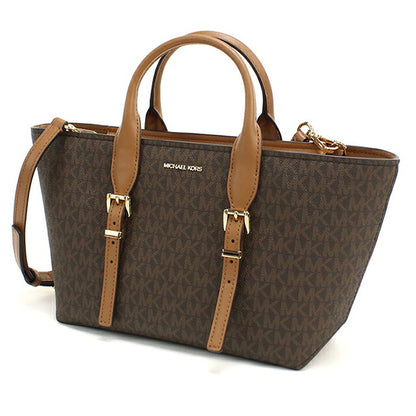 マイケルコース トートバッグ レディース ブランド MICHAEL KORS MOORE 2WAY 30R5G9OS1B ブラウン MIK30R5G9OS1B021