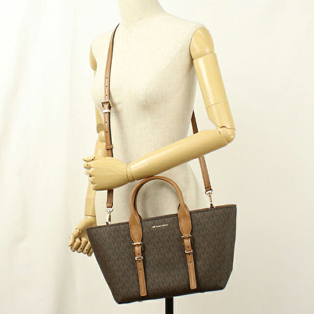 マイケルコース トートバッグ レディース ブランド MICHAEL KORS MOORE 2WAY 30R5G9OS1B ブラウン MIK30R5G9OS1B021