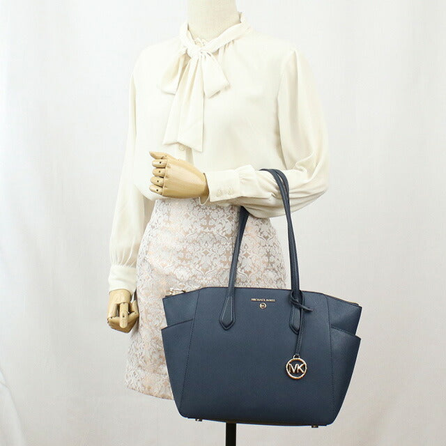 マイケル・コース トートバッグ レディース ブランド MICHAEL KORS MARILYN レザー カンボジア 30S2G6AT2L NAVY ネイビー系 バッグ MIK30S2G6AT2L031