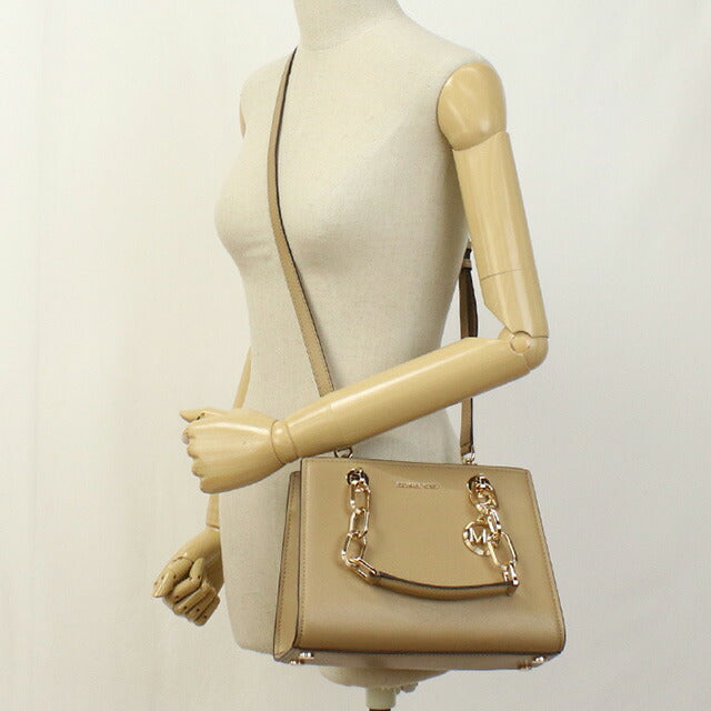 マイケル・コース トートバッグ レディース ブランド MICHAEL KORS CYNTHIA レザー ベトナム 30S4GCYS1T CAMEL ブラウン系 バッグ MIK30S4GCYS1T031