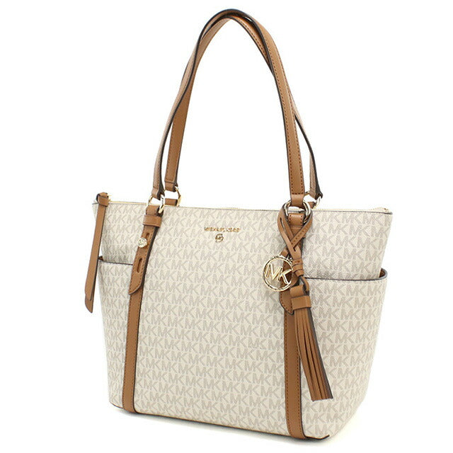 マイケルコース トートバッグ レディース ブランド MICHAEL KORS SULLIVAN 30T0GNXT2B ホワイト バッグ MIK30T0GNXT2B051