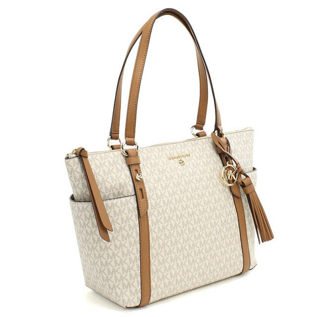 マイケルコース トートバッグ レディース ブランド MICHAEL KORS SULLIVAN 30T0GNXT2B ホワイト バッグ MIK30T0GNXT2B051