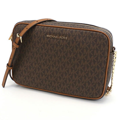 マイケルコース 斜め掛け ショルダーバッグ レディース ブランド MICHAEL KORS JET SET 32F1GJ6C7B ブラウン MIK32F1GJ6C7B021